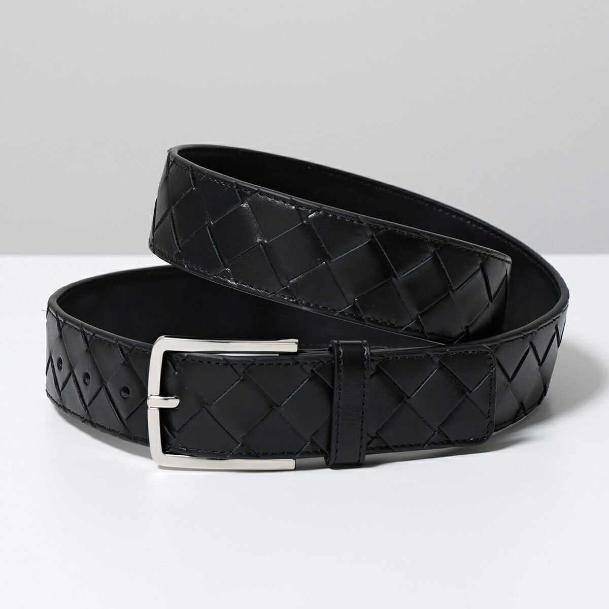 BOTTEGA VENETA ボッテガヴェネタ ベルト 609182 VCPQ3 メンズ イントレチャート レザー カラー2色 609182V3IM18803