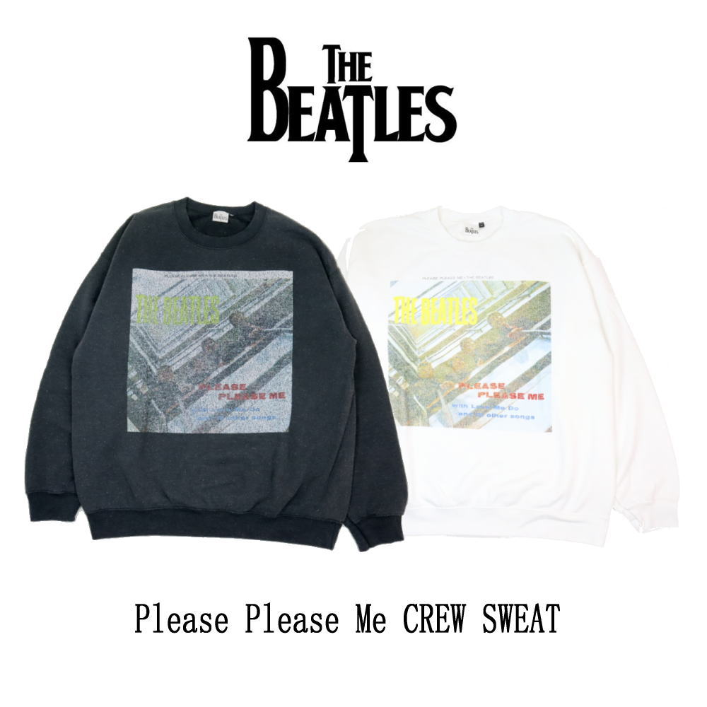 正規品 プリーズ プリーズ ミー PLEASE PLEASE ME スウェットシャツ ブラック ホワイト