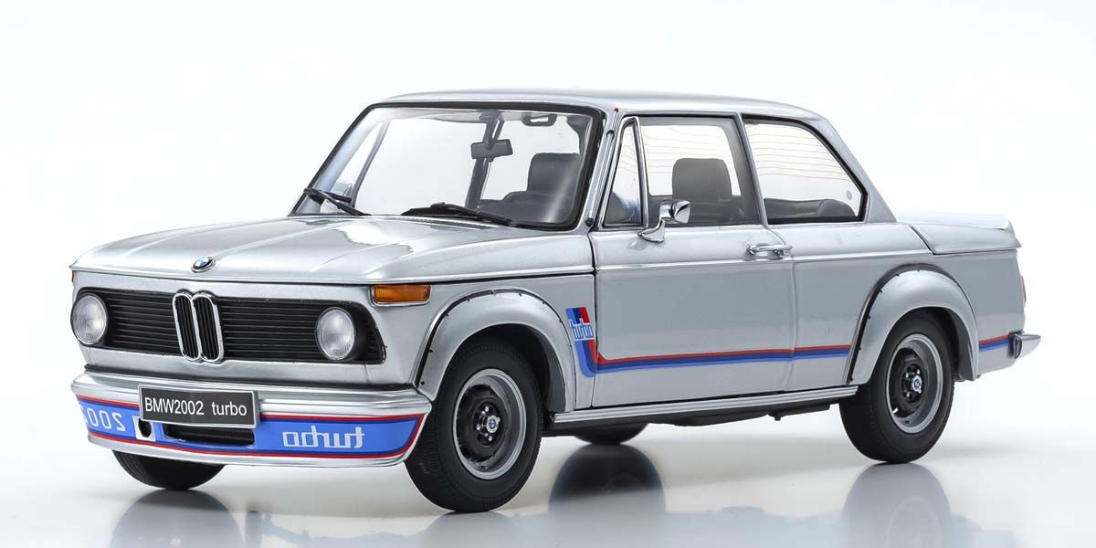 京商 1/18 BMW 2002 ターボ (シルバー)【KS08544S】 ミニカー KS08544S BMW 2002 ターボ シルバー