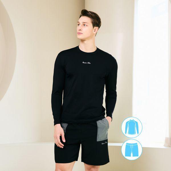 男性用ラッシュガードビーチショートパンツセット BEM Y904K_P395579202