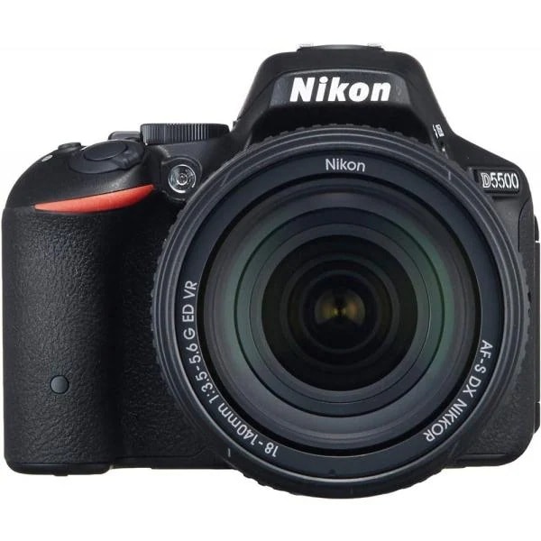 【中古】ニコン Nikon D5500 18-140 VR レンズキット ブラック SDカード付き