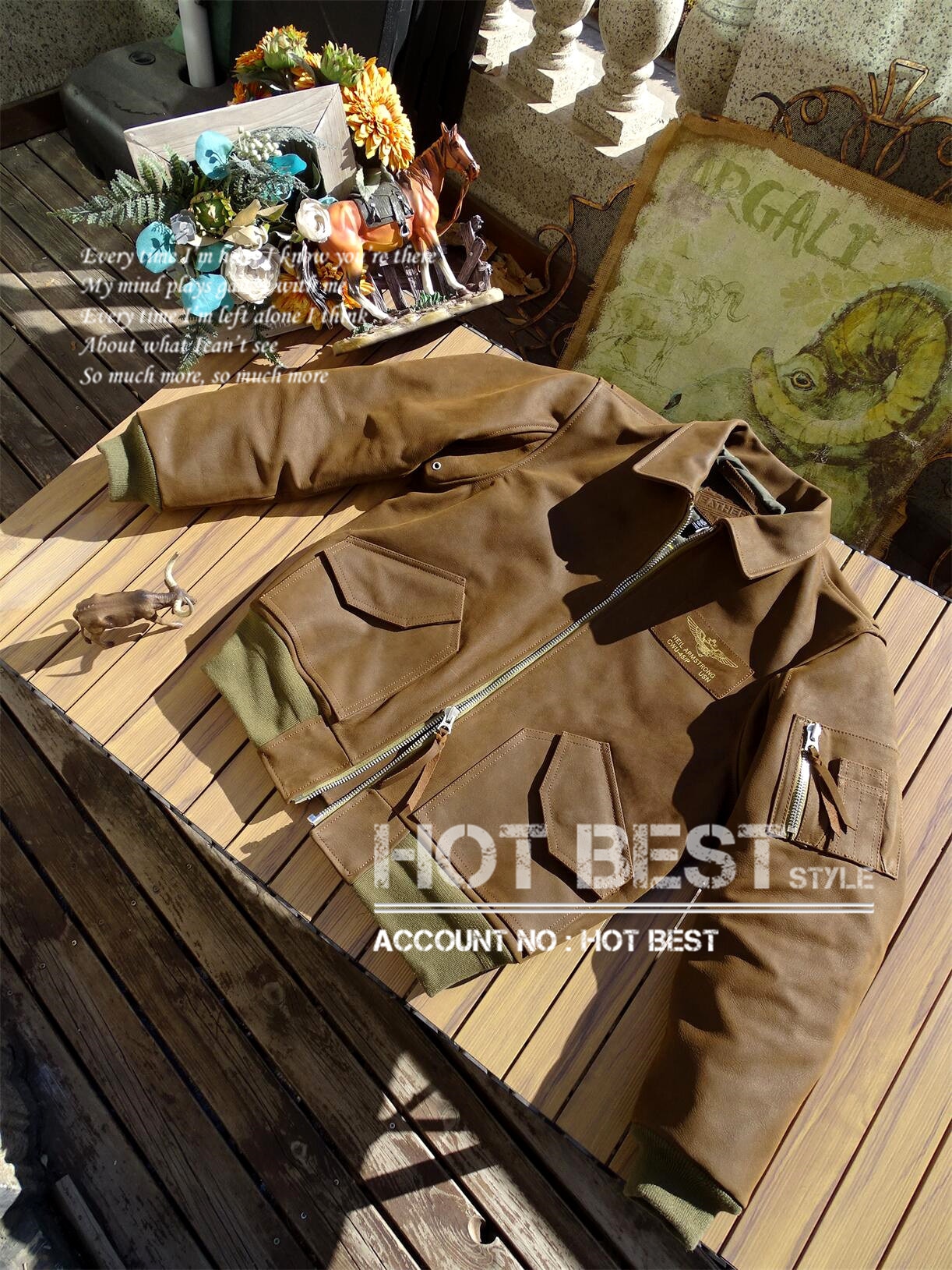 1.2mm カウハイド WWII CWU 45P ミリタリー US フライトジャケットMA-1 ギフト メンズ 革ジャン ヴィンテージ加工 牛革