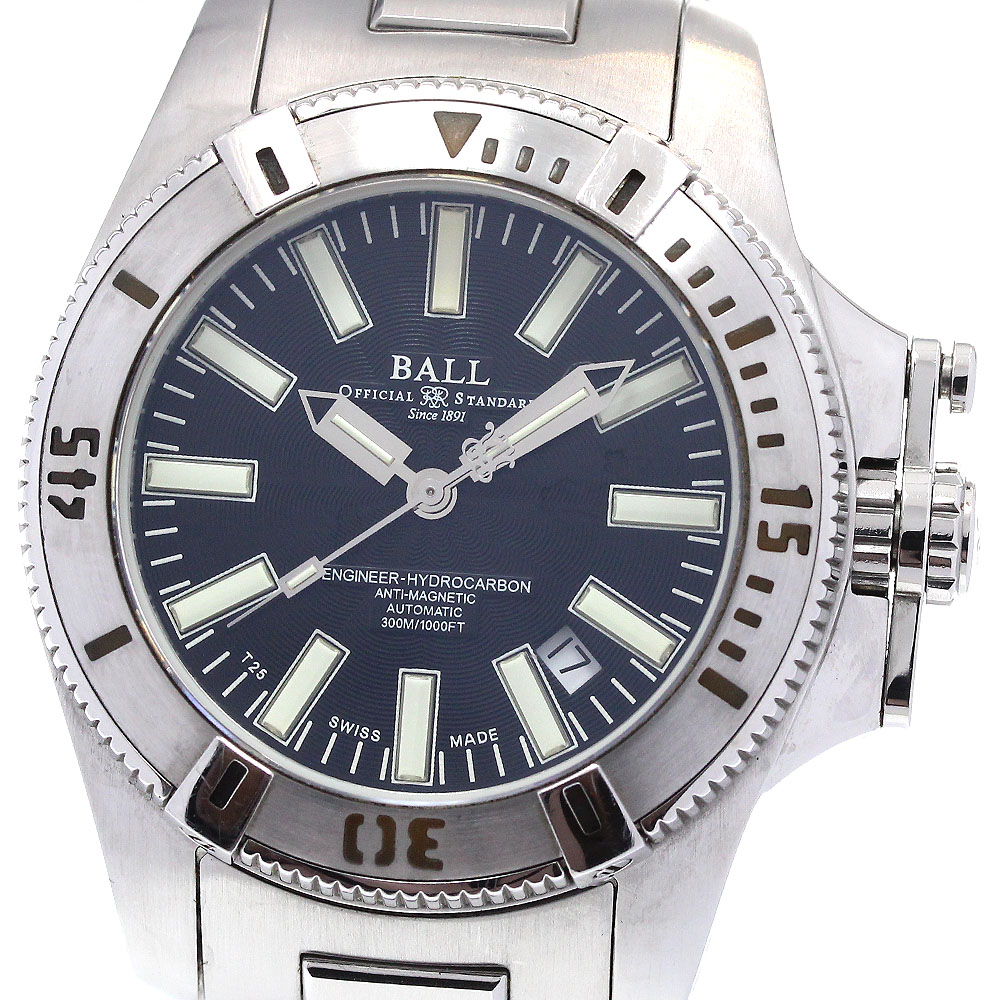 ボールウォッチ BALLWATCH DM1016A-S1J-BK エンジニア ハイドロカーボン デイト 自動巻き メンズ _867041【中古】