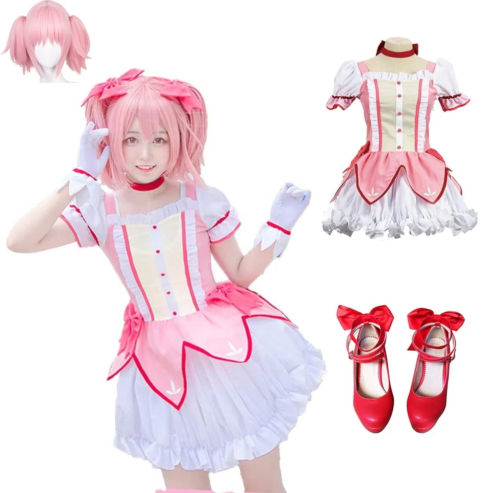 魔法少女まどかマギカ 鹿目まどか コスプレ ハロウィン まどマギ