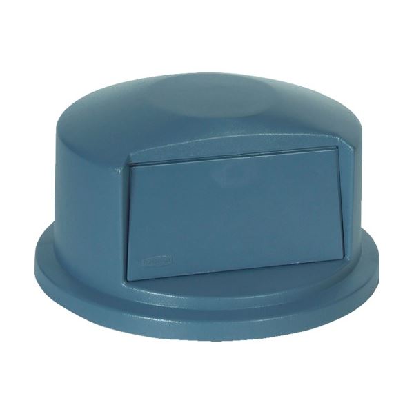 ラバーメイド ラウンドブルートコンテナ用フタ ドーム型 166.5L用 グレイ 1個 [本体別売]