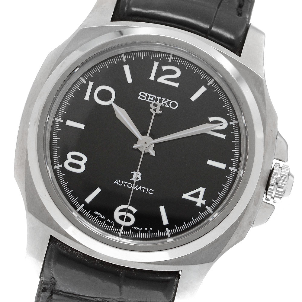 セイコー SEIKO SAGL001/8L21-00A0 ブライツ 琺瑯文字盤 自動巻き メンズ 保証書付き_907098【中古】