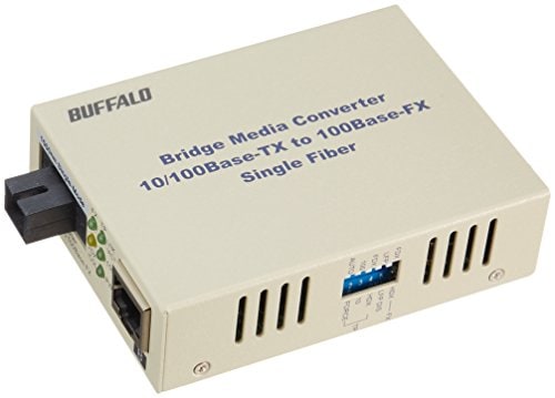 BUFFALO 光メディアコンバータWDM20kmタイプB LTR2-TX-WFC20BR無線LANルーター