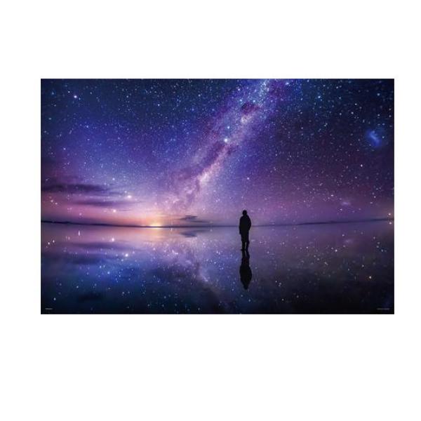 やのまん1000ピースジグソーパズル 10-1294 銀河のほとりで(ウユニ塩湖) 50× 75cm