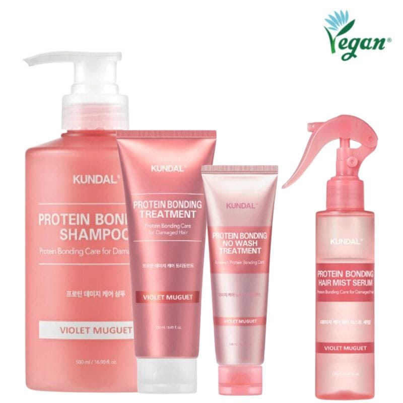 【4種】ダメージケアセット[ シャンプー500ml+トリートメント250ml+ノーウォッシュ 50ml +ミスト150ml]