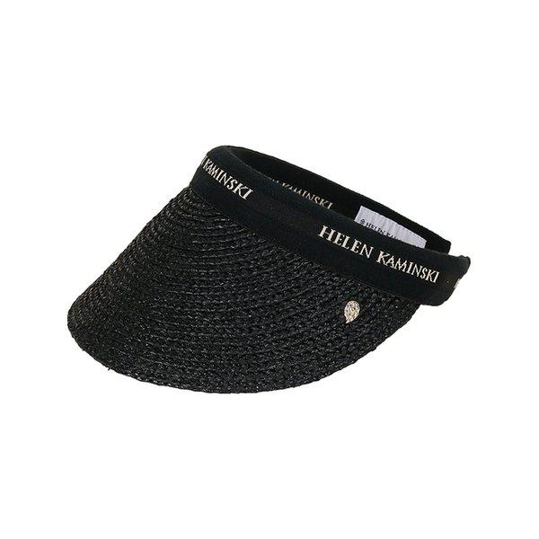 26SS 女性 ビアンカ 10 バイザーハット チャコールブラックロゴ HAT52491 CHARCOALBLACKLOGO