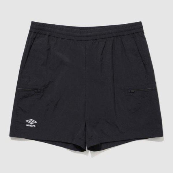 ショートパンツ NQK UQ121CHP31-BLK ポップラッシュ カーゴ 4部丈ショートパンツ / BLACK