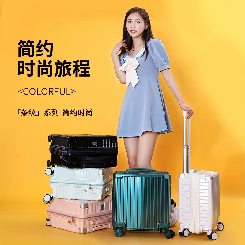 バッグキャリーバッグ寸搭乗可能スーツケース女性小型軽量ミニトランペット託送無料旅行パスワードボックスレバーケース男性 【急速出荷】