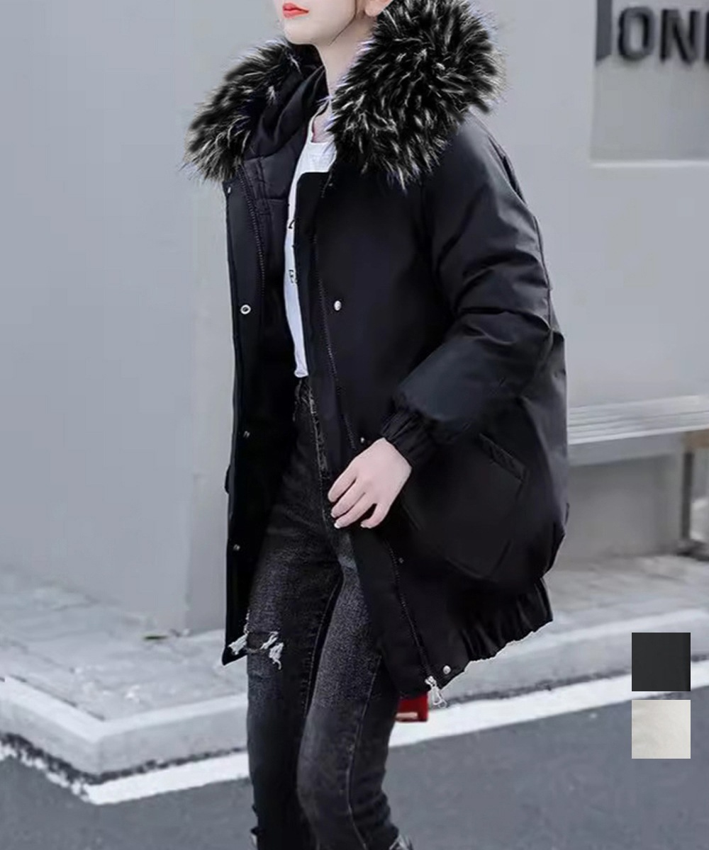 国内即納 ダウンコート エコダウンジャケット 防寒 84FEINIAO-001