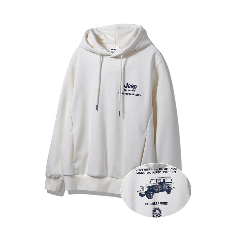 車のプリントパーカー（JP1THU014IV）