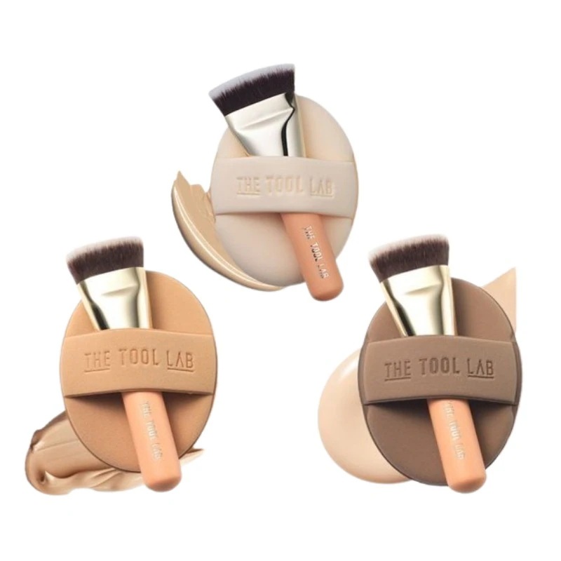 超密着デュオ ラウンドパフ 限定企画（しっとり/さらさら/カバー 3種択1）