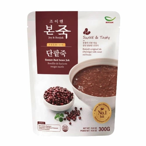 BONJUK　あずき粥（1人前）300g×24袋／小豆 お粥 即席 レトルト