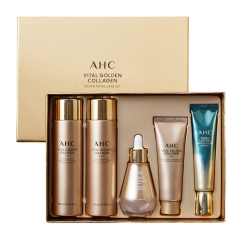 [母へのプレゼントにおすすめ] バイタル ゴールデン コラーゲン スペシャル 基礎化粧品 スキンケア 5点セット 母の日 ギフト ギフトセット プレゼント