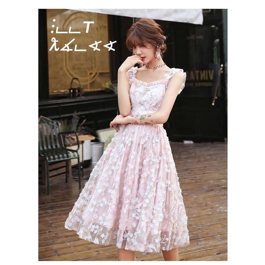 エレガント ミモレドレス パーティードレス 大きいサイズ ウエディングドレス 30代 フォーマルドレ