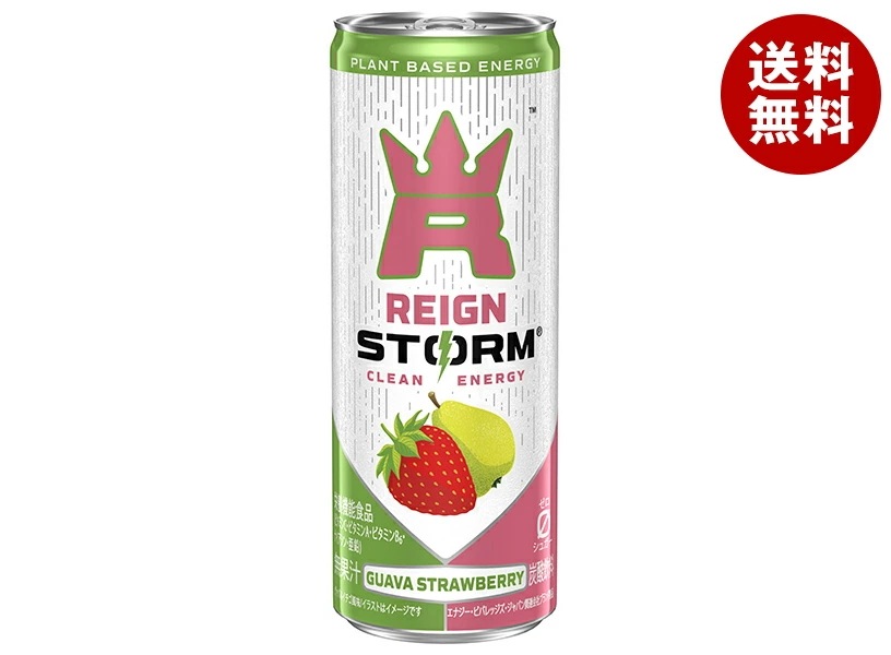 アサヒ飲料 レインストーム グァバストロベリー 250ml缶×30本入×(2ケース)