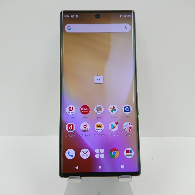 arrows NX9 F-52A docomo ゴールド 送料無料 本体 c02221 【中古】