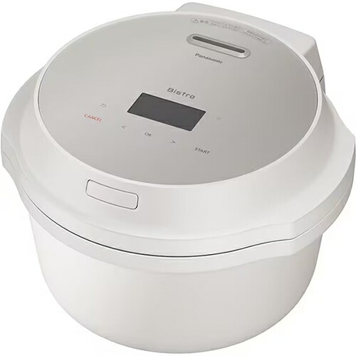 パナソニック【Panasonic】自動調理鍋 2.4L ライトグレージュ Bistro ビストロ オートクッカー NF-AC700-H【電気圧力鍋】