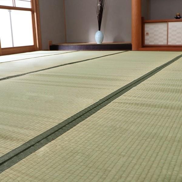 江戸間6畳 261352cm 草津 い草 ござ 国産 日本製 上敷き 和室 敷物 カーペット 夏 抗菌防臭 調湿 消臭 新生活 ID002 送料無料 新品
