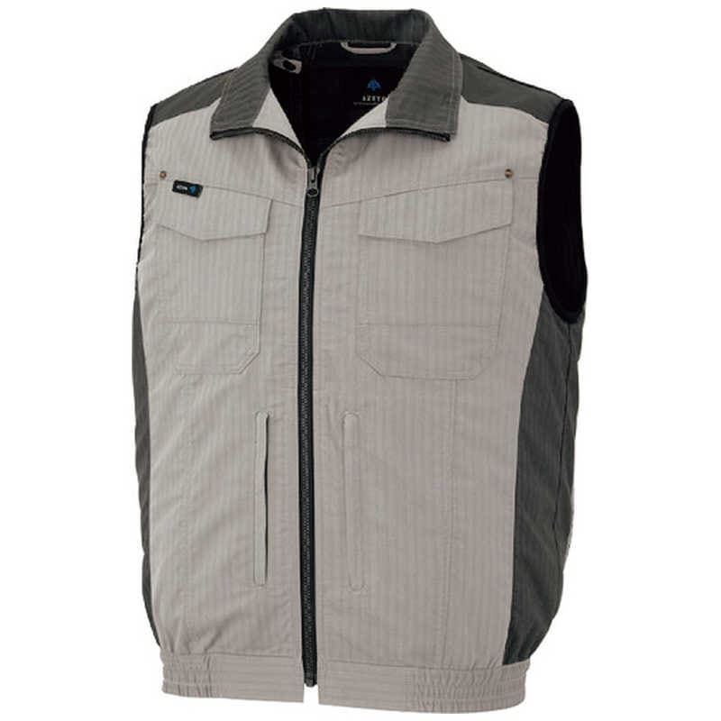アイトス　空調服用ベスト ( 空調服 TM ) シルバーグレー M　AZ30697003M