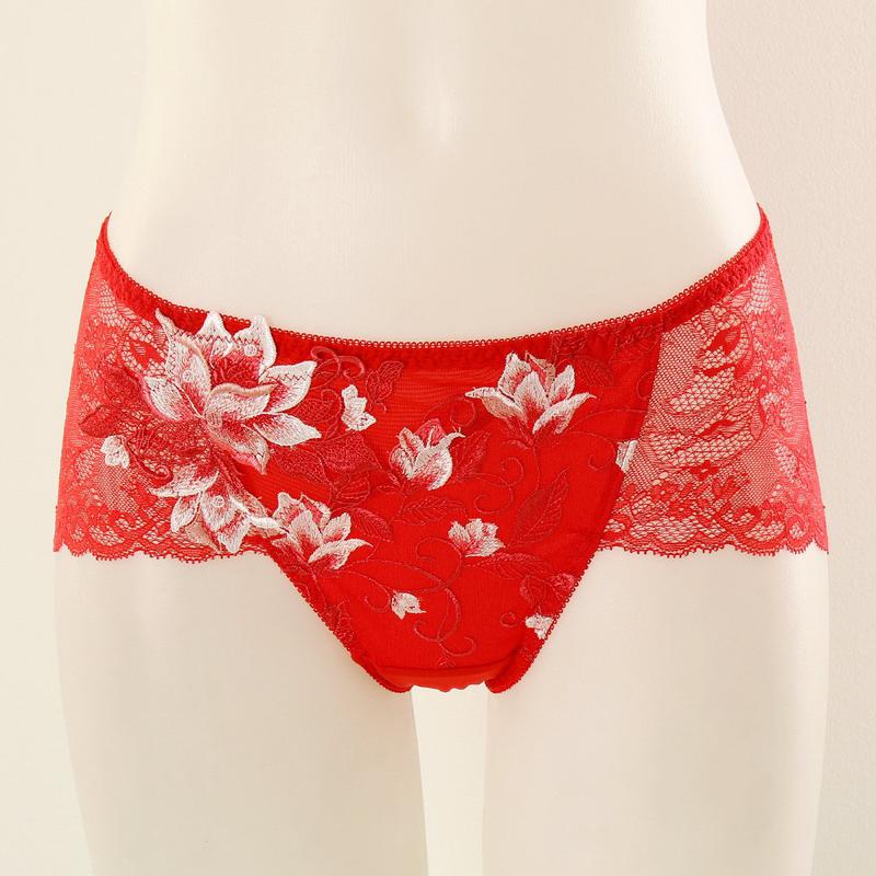 シャルロート 華やかなレース 女性 バックレースパンティー(DPT0443S)