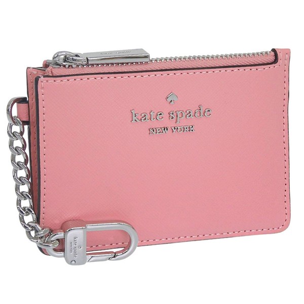 ケイトスペード カードケース レディース アウトレット コインケース 小銭入れ パスケース 定期入れ レザー ピンク WALLETES SAFFIANO LEATHER KEY R KN771-650
