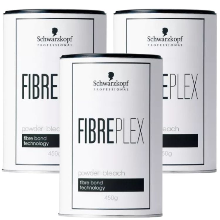 3個セット シュワルツコフ ファイバープレックス パウダーブリーチ 450g ヘアカラー ダメージレス