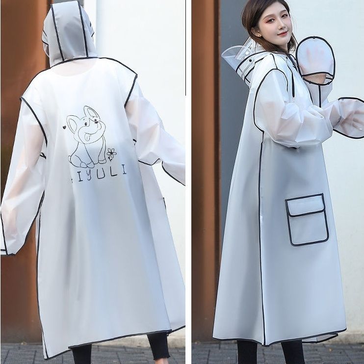 準備したいレイングッズ レイングッズフードジップ 大きいサイズ ロング 学生透明