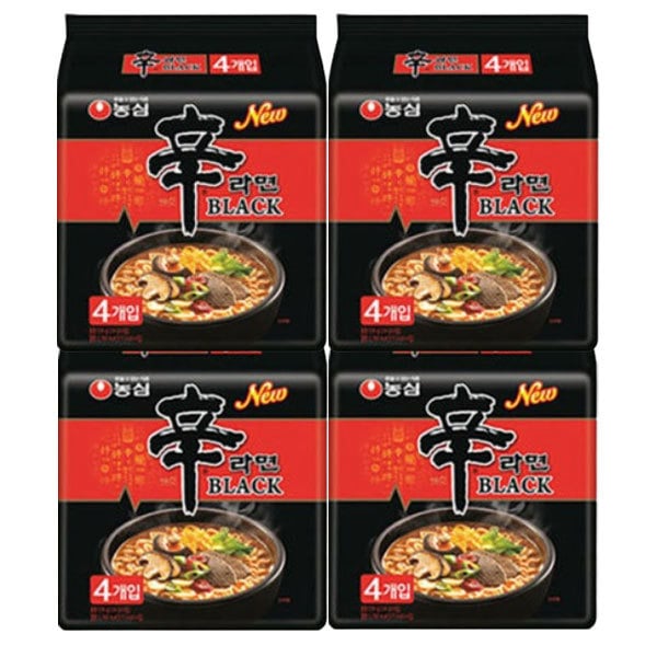 辛ラーメンブラック 4入 4袋