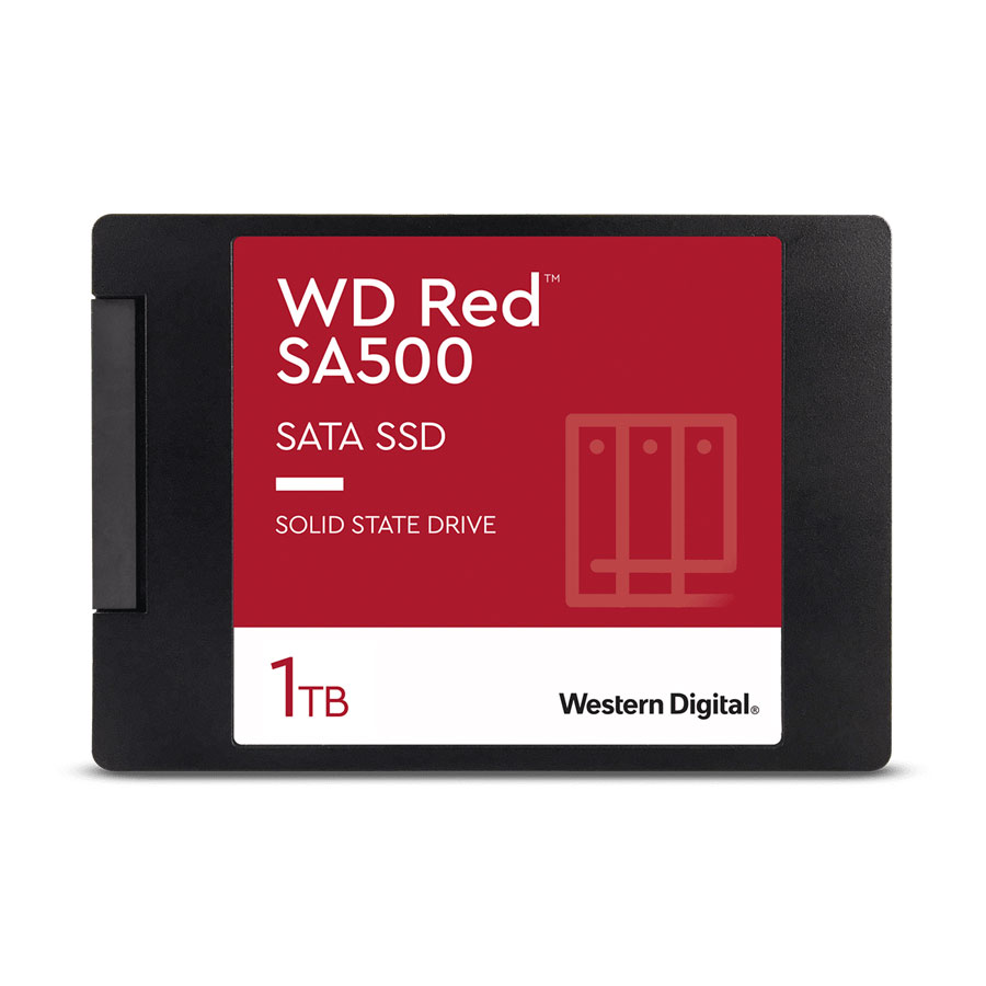 Western Digitalウエスタンデジタル WD Red SA500 NAS SATA SSD 2.5インチ/7mm 1TB（NAS用 2.5インチ SSD） WDS100T1R0A