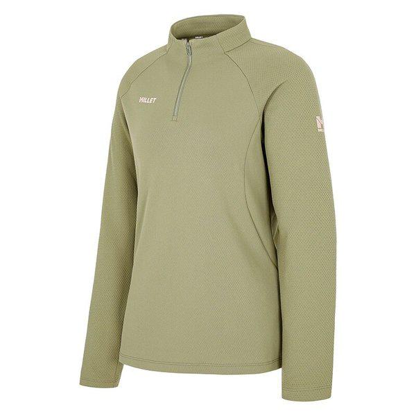 Tシャツ 女性 秋 ジップアップ 長袖Tシャツ_MXTFT521OK_IC