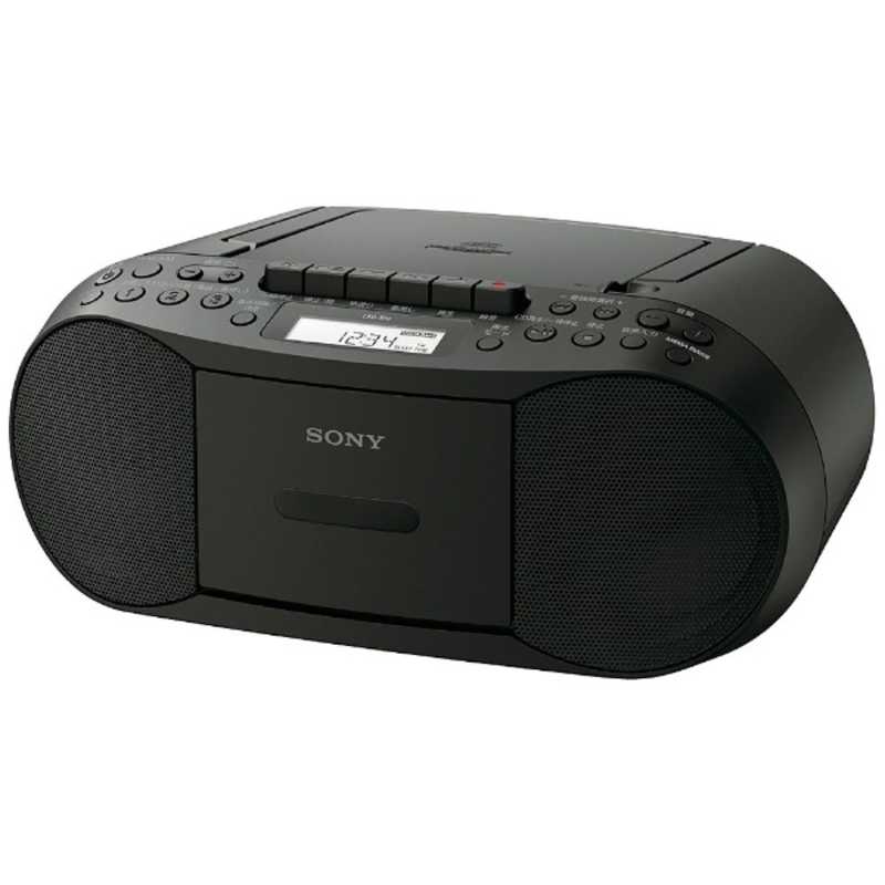 ソニー　SONY　CDラジカセ ブラック　CFD-S70 BC