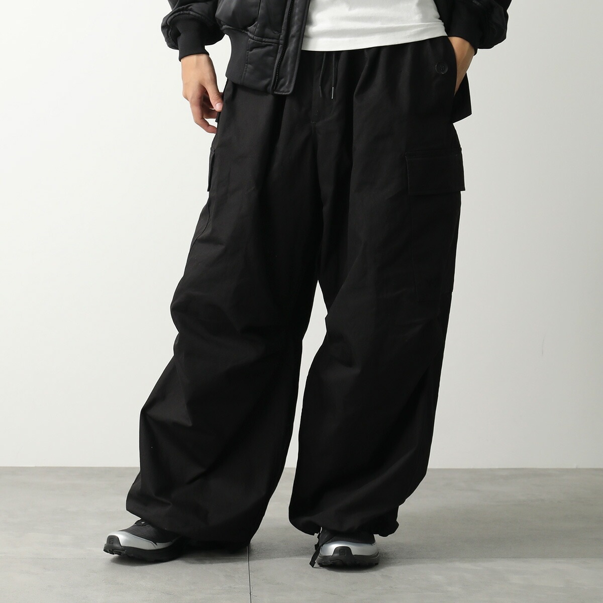 Y-3 ワイスリー カーゴパンツ UT TWILL CARGO PANTS ユーティリティー ツイル KE2311 メンズ ワイド BLACK
