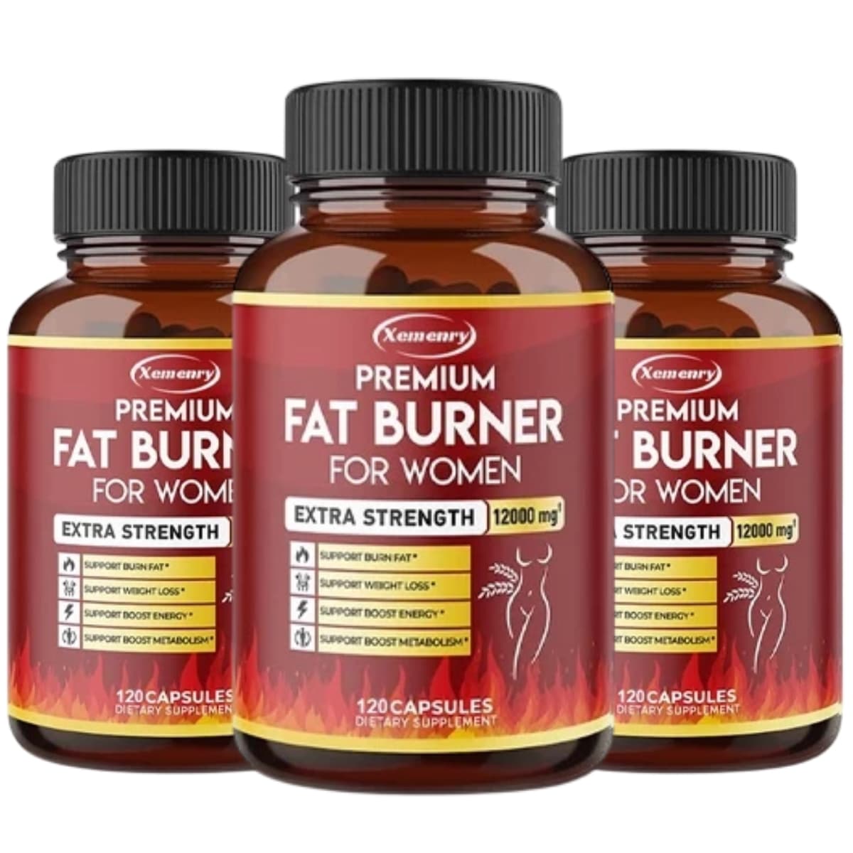 PREMIUM FAT BERNER FOR WOMEN 60 Capsules x 3 Bottles 6,800円