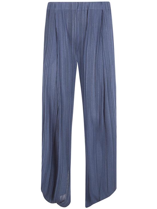 GIORGIO ARMANI Women Straight Pants GW003215 AF23439 UB110 MARITIME BLUE