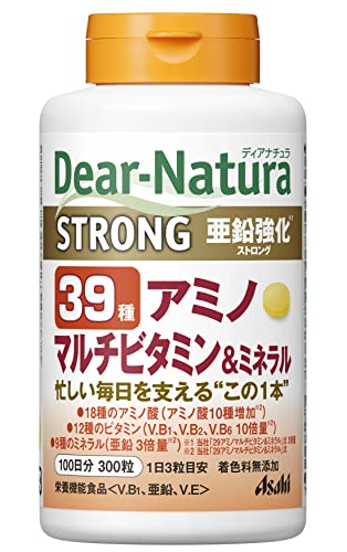 ディアナチュラ ストロング39アミノ マルチビタミン&ミネラル 300粒 (100日分)