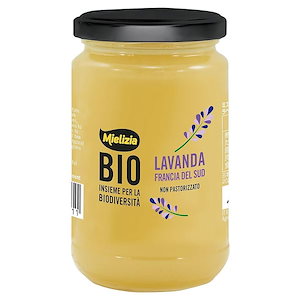 Mielizia() ラベンダー の 有機 ハチミツ 400g はちみつ (100% オーガニック 非加熱 bio)(イタリア