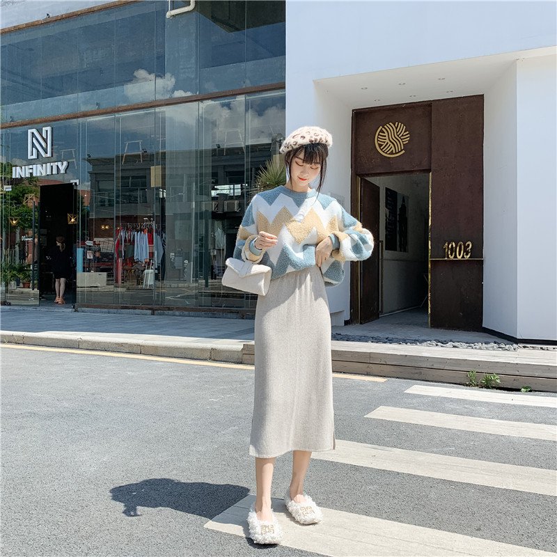 【送料無料】ゆったり 定番 普段使い 暖かい モノトーン 旅行 お出かけ デート 通学 ロングシーズン カジュアル シンプル かわいい