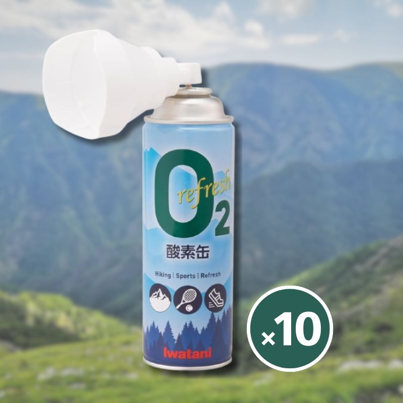 岩谷 IRS-1 リフレッシュ酸素缶 酸素 イワタニ Iwatani×10本セット