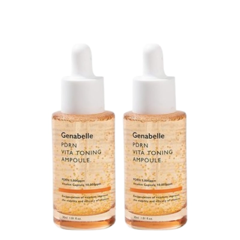 【正規品/1+1/韓国皮膚科G.Uクリニック開発】PDRNビタトーニングアンプル 30ml /鎮静/水分/ツヤ肌/高濃度ビタミンカプセル/ 韓国コスメ