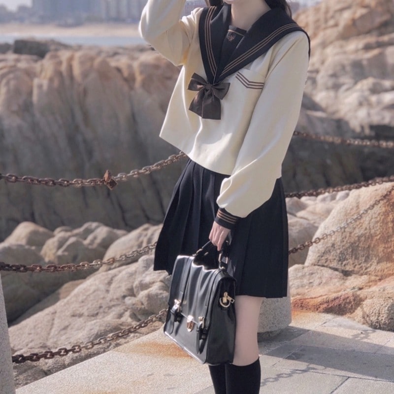 【1つ買うと10つ無料】Jkユニフォームセットフル秋のスーツスカートミッドサマー服ティースーツ夏の女性アカデミースタイル