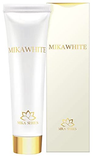 (公式) ミカホワイト ホワイトニング 美白ハミガキ (医薬部外品) 歯磨きジェル 口臭予防 口臭歯磨き 歯磨き粉 ヒドロキシアパタイト ホワイトニングジェル 30G MIKA WHITE