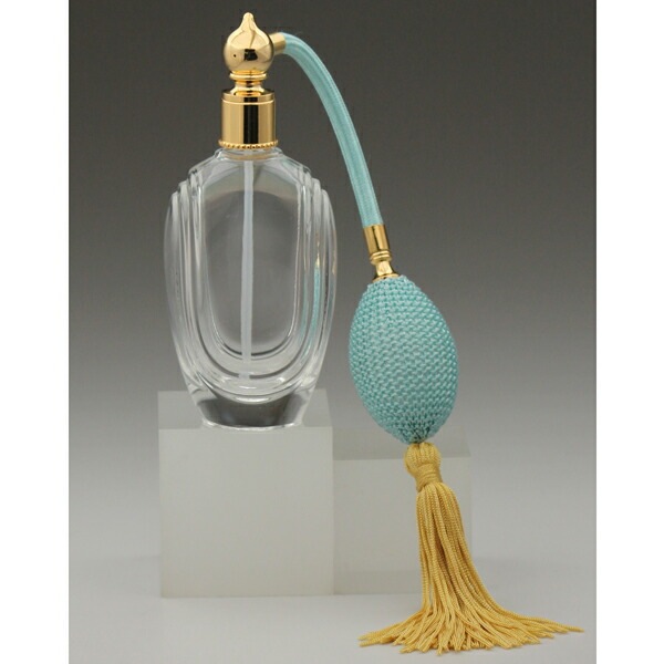 ヒロセ アトマイザー 卓上 バルブ アトマイザー 50ML フランス製 香水瓶 399853 CB （50MLタクジョウCLBL） 50ml