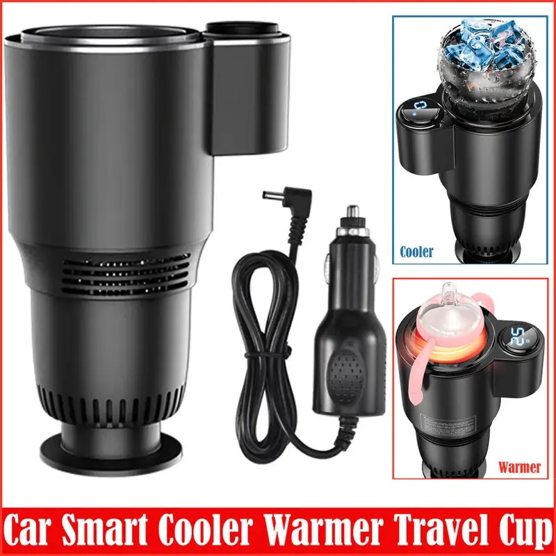 2 in 1 12V 車加熱冷却カップ缶飲料コーヒーウォーマー自動ドリンクコールドおよびホットマグ用