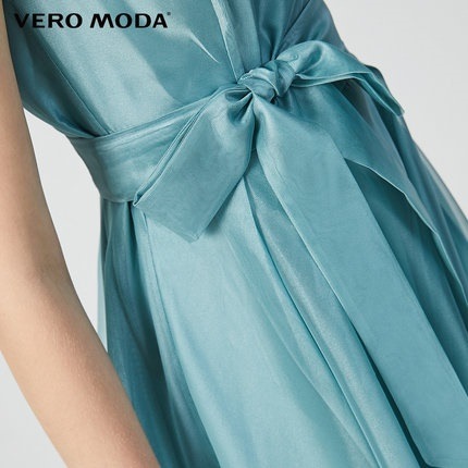 Vero Moda 2019秋の新作パーティー風糸質キキョウスカートワンピース