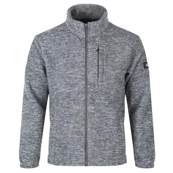 メンズソフトボア起毛フリースジップアップ BR JUW Q005 グレー_P414856997