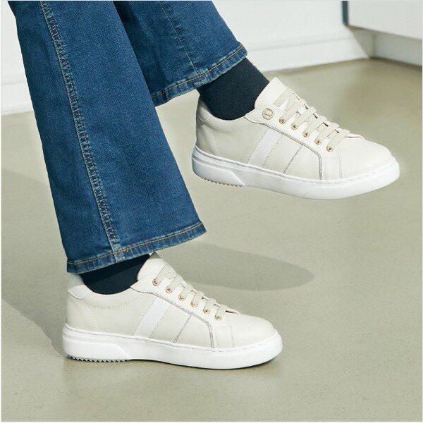 国民クッション 快適なバンド 女性用スニーカー 2XWS87XD_GN